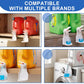 🧼🧴 Porte-lessive avec plateau récupérateur – Buse anti-goutte, nettoyage facile, fini les bouteilles collantes et les coulures sur la machine, l’indispensable des buanderies impeccables 🏠👌