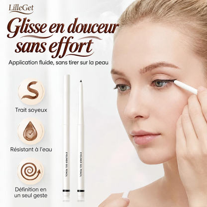 🔥 50 % DE RÉDUCTION !! 💜 Crayon pour les yeux en gel waterproof – ne coule pas, longue tenue et facile à appliquer ✨