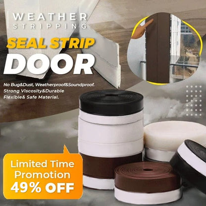 🏠 PROMO FLASH : 50% DE RÉDUCTION ! Bande d'Étanchéité Autoadhésive en Silicone Souple 5m pour Portes et Fenêtres – Barrière Thermique et Phonique Anti-Insectes for un Confort Intérieur Toute l'Année ✨