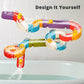 🐤🛁 Jouet de bain toboggan à canards – 48 pièces, un toboggan amusant qui fait glisser les canards dans l’eau, pour des bains pleins de rires et de découvertes 💦🧒