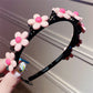 🌺🎀 Jolie barrette tressée pour enfant – Design soigné, matière douce, une touche de charme pour les coiffures des petites filles, sans tirer ni abîmer les cheveux ✨