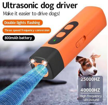 🐕🔇 Dispositif anti-aboiements à ultrasons – Efficace jusqu’à 15 m, répulsif humain, apaise les aboiements sans douleur ni punition, pour une cohabitation plus sereine, à la maison comme en promenade 🏡🌿