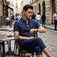👔 50% DE RÉDUCTION 🌿 Ensemble chemise & pantalon décontracté en lin – Léger, respirant & coupe relaxe – Parfait pour l’été, les vacances ou le bureau – look naturel et sans effort 👖✨☀️
