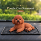 Ornement Caniche pour Voiture – La décoration la plus mignonne pour votre tableau de bord 🐶✨