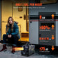 📢📢50 % DE RÉDUCTION !!⏰Chauffage au diesel de 8 kW, chauffage à air au diesel tout-en-un 12 V/24 V, commande via application Bluetooth, télécommande et écran d'affichage, alarme de CO, chauffage rapide