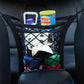 Sac de Coffre Universel en Filet Élastique – Tissu Oxford + Maille – 3 Couches – Petite/Grande Taille – Pour Rangement Voiture et Sécurité Enfants 🛡️