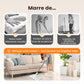 🧹💧 Serpillère réutilisable – Pince auto-serrante, manche télescopique, rotation 360°, un nettoyage des sols efficace et sans effort, même dans les coins les plus difficiles 🏠✨
