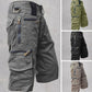 🩳 BEGRÄNSAD TID – 50 % RABATT! 💥 Herr outdoor-shorts med 8 fickor – slitstark bomull, justerbar midja & perfekt för vandring, fiske & resa 🎒