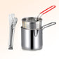 🍳🥟 Friteuse multifonction en acier inoxydable 304 – Certifié alimentaire, design anti-éclaboussures, panier filtrant, pour des frites croustillantes et du poulet doré sans huile sur les murs ni sur les mains 🛡️🔥