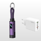🔌💡 Câble de charge 4 en 1 avec affichage numérique – Charge rapide, anneau porte-clés intégré, compact et résistant aux nœuds, idéal pour tous vos appareils au quotidien 📱