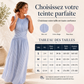 ⏳Offre limitée dans le temps : 50 % de réduction⏰Robe longue rayée sans manches pour femme🎀👗