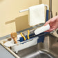 🍽️🧼 Égouttoir évier télescopique portable – Longueur réglable 32-45 cm, multifonction, polypropylène, le support malin qui s’adapte à votre évier et range vaisselle, éponges et ustensiles sans encombrer le plan de travail 🥣💧
