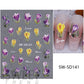 🌸💅 Autocollants pour ongles floraux 5D – Effet relief saisissant, tenue impeccable, pose express sans lampe UV, offrez-vous une manucure de salon à la française en quelques minutes, où que vous soyez 🥐✨