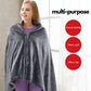 Pull plaid chauffant ultra-doux – 8 zones chauffantes et 3 niveaux de température