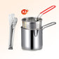 🍳🥟 Friteuse multifonction en acier inoxydable 304 – Certifié alimentaire, design anti-éclaboussures, panier filtrant, pour des frites croustillantes et du poulet doré sans huile sur les murs ni sur les mains 🛡️🔥