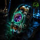 Bracelet Signe du Zodiaque en Cuir Phosphorescent – Unisexe & Ajustable
