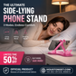 📱50 % DE RÉDUCTION MAINTENANT ! Support de téléphone multi-angles compatible avec une utilisation latérale – Support de bureau réglable à 3 positions, maintien stable et mains libres pour une utilisation au lit, sur le canapé et au bureau