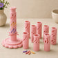 🌸🎨 Kit de création de fleurs en pâte à modeler – Adapté aux débutants, outil réutilisable imprimé en 3D, manchons interchangeables et 24 couleurs incluses, pour des fleurs réussies dès le premier essai ✨