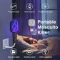 🌙 2-i-1 elektrisk myggsmälla & mygglampa – använd som racket på dagen, som UV-fälla på natten, USB-laddning & tyst drift, perfekt för barnrum & camping 🏕️
