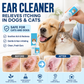 🐾🌿 Nettoyant auriculaire pour chiens et chats – Doux, apaisant, à base de plantes, élimine délicatement les saletés et les odeurs, pour des oreilles saines et fraîches au quotidien ✨