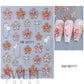 🌸💅 Autocollants pour ongles floraux 5D – Effet relief saisissant, tenue impeccable, pose express sans lampe UV, offrez-vous une manucure de salon à la française en quelques minutes, où que vous soyez 🥐✨