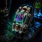 Bracelet Signe du Zodiaque en Cuir Phosphorescent – Unisexe & Ajustable