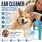 🐾🌿 Nettoyant auriculaire pour chiens et chats – Doux, apaisant, à base de plantes, élimine délicatement les saletés et les odeurs, pour des oreilles saines et fraîches au quotidien ✨