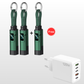 🔌💡 Câble de charge 4 en 1 avec affichage numérique – Charge rapide, anneau porte-clés intégré, compact et résistant aux nœuds, idéal pour tous vos appareils au quotidien 📱