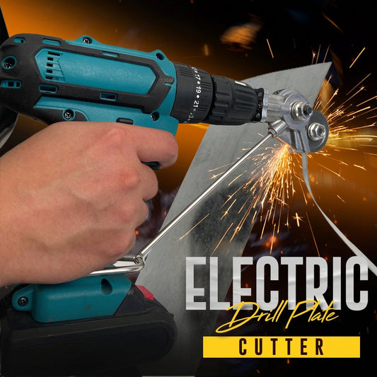 Adaptateur coupe-tôle pour perceuse électrique, découpe précise du métal