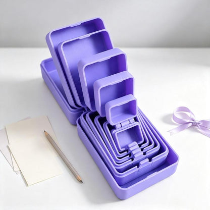 🎁📦 Boîte puzzle surprise à étages – 6 boîtes empilables imprimées en 3D, une petite surprise cachée à l’intérieur, le cadeau interactif parfait pour les fêtes, les farces et les grandes occasions 🎉✨