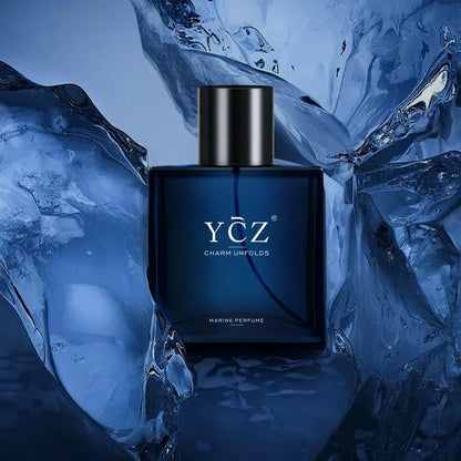 🌊💫 -50% ! 🧴 YCZ Midnight Marine Eau de Parfum Unisexe 50ml – Notes Marines, Poivre Rose & Musc