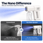 Wireless Handheld Nano Disinfection Spray Gun with Blue Light