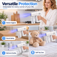 Wireless Handheld Nano Disinfection Spray Gun with Blue Light
