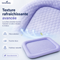 ❄️ Coussin gel respirant 3D pour chien & chat – Sieste au frais, techno rafraîchissante, idéale pour l’été 🐶🐱💧