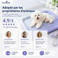 ❄️ Coussin gel respirant 3D pour chien & chat – Sieste au frais, techno rafraîchissante, idéale pour l’été 🐶🐱💧