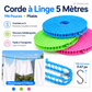 📢📢 ACHETEZ 1, OFFERT 1  !! ⏰🌬️ Corde à Linge Coupe-Vent & Antidérapante – Séchage Rapide, Accroche Sécurisée & Installation Facile ☀️
