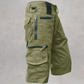 🩳 BEGRÄNSAD TID – 50 % RABATT! 💥 Herr outdoor-shorts med 8 fickor – slitstark bomull, justerbar midja & perfekt för vandring, fiske & resa 🎒