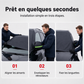 📢📢40 % DE RÉDUCTION !!⏰Housse magnétique pour pare-brise de voiture – Épaisse, imperméable, pare-soleil et protection anti-neige avec bandes réfléchissantes