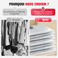 🧳 50% DE RÉDUCTION ! ✨ Ensemble Sacs de Rangement Sous Vide 2026 – Pompe Portable Incluse, Gain de Place 80% 📦