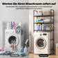 🏠✨ 50 % DE RÉDUCTION ! Étagère de rangement pratique pour salle de bain et buanderie – Installation sans perçage – Autocollante et robuste 🛠️