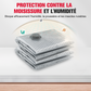 🧳 50% DE RÉDUCTION ! ✨ Ensemble Sacs de Rangement Sous Vide 2026 – Pompe Portable Incluse, Gain de Place 80% 📦