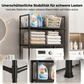 🏠✨ 50 % DE RÉDUCTION ! Étagère de rangement pratique pour salle de bain et buanderie – Installation sans perçage – Autocollante et robuste 🛠️