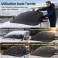 📢📢40 % DE RÉDUCTION !!⏰Housse magnétique pour pare-brise de voiture – Épaisse, imperméable, pare-soleil et protection anti-neige avec bandes réfléchissantes