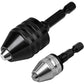 🔧⚙️ Mandrin à 3 mors pour tournevis électrique et perceuse – Serrage ferme, compatible et durable, idéal pour transformer votre tournevis en perceuse polyvalente 🛠️