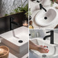 🔧🛁 Filtre lavabo universel – 3 en 1 : crépine inox, collecteur de cheveux et bouchon pop-up, s’adapte à tous les diamètres (1,1–2,36 pouces) 🖤💧
