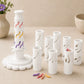 🌸🎨 Kit de création de fleurs en pâte à modeler – Adapté aux débutants, outil réutilisable imprimé en 3D, manchons interchangeables et 24 couleurs incluses, pour des fleurs réussies dès le premier essai ✨