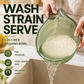 🍚💧 Bol à laver le riz à double fonction – Fine maille, poignée ergonomique, lavez et égouttez parfaitement sans perdre un grain, l’ustensile malin pour riz, quinoa et légumineuses, du robinet à la casserole 🥣✨