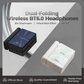Limited-time offer: 50% off ✨ Wireless noise-canceling headphones with Bluetooth 6.0 🥤, extremely long battery life of 145 hours 🥳, IPX5 certification for sports 🚲