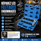 🛡️🔩 Kit complet taraudage auto – Filets rapportés en acier inoxydable, compatible essence, diesel et moto, solution permanente anti-corrosion 🌧️✅