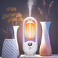 🌜🛡️ Diffuseur brume fraîche – Arrêt automatique sans eau, lueur tamisée pour ne pas perturber le sommeil, idéal pour diffuser lavande ou camomille dans une chambre d’enfant ou d’adulte 🛌💤